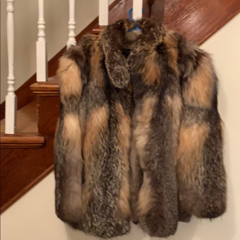 Vintage real fox fur